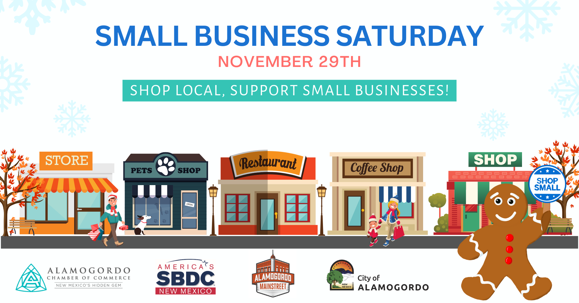 Small Business Saturday on Saturday, November 29, 2025