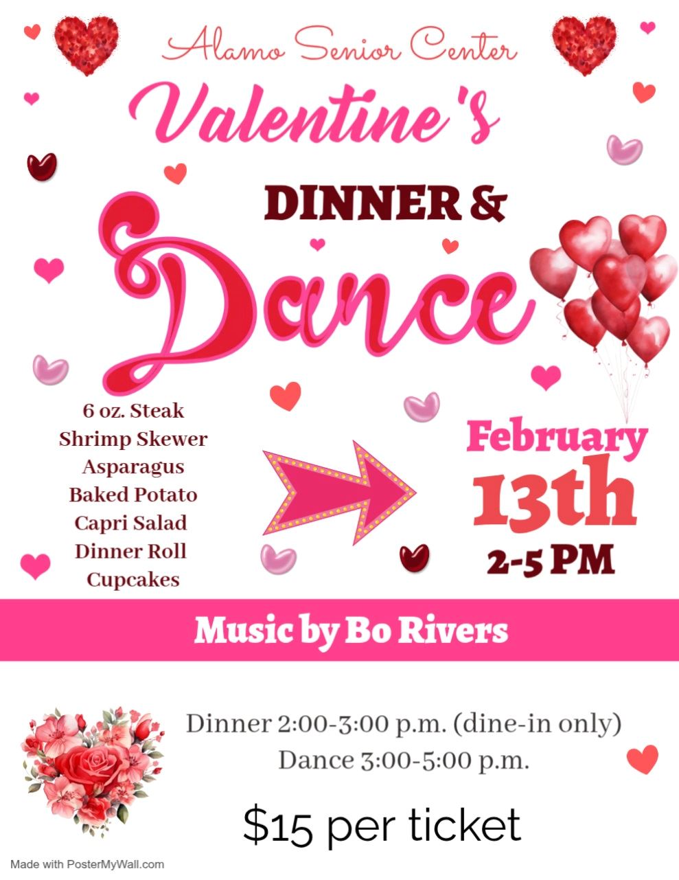 Valentines Day Sweetheart Dance flyer - Made with PosterMyWall (1)